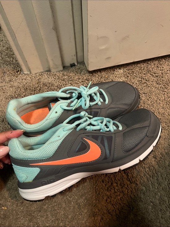 Nike Shoes - Nike Women’s Gray, Mint and Coral Athletic Sneakers